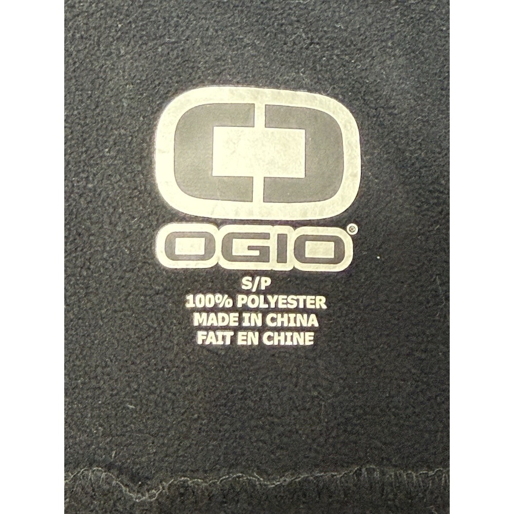 OGIO Intake Trench Black Jacket Womens Small LOG504 Full Zip Lined Cadet Collar - Picture 8 of 8